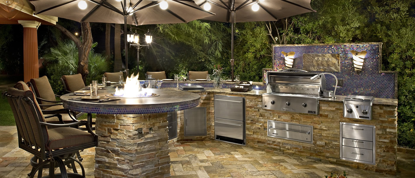 Outdoor Kitchen Cabinets and Design | KitchAnn Style